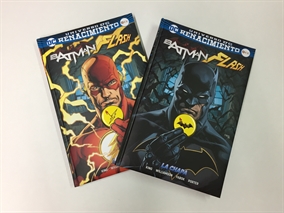 Batman Day 2017 - Un vistazo a Batman/Flash: La chapa - Edición limitada con chapa extraíble